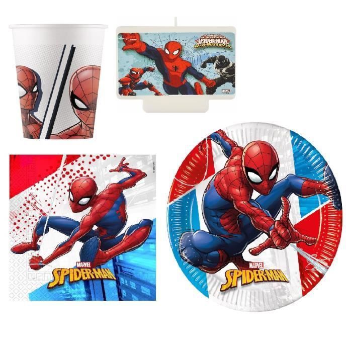 Kit Anniversaire Spiderman Achat Vente Pas Cher Kit Anniversaire Spiderman Achat Vente Pas Cher