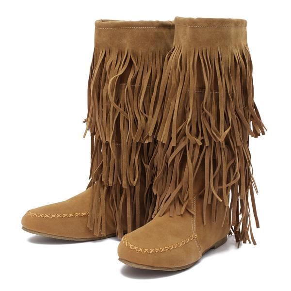 bottes à franges