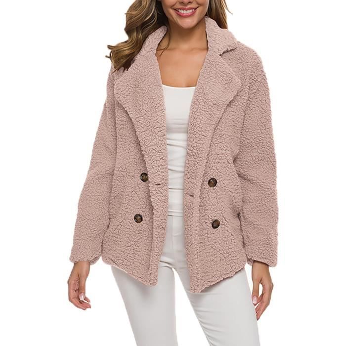 Caban shop carreaux femme
