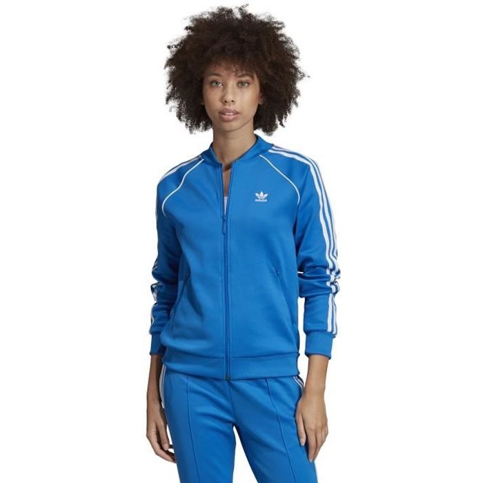 Veste femme adidas SST Bleu - Cdiscount Prêt-à-Porter