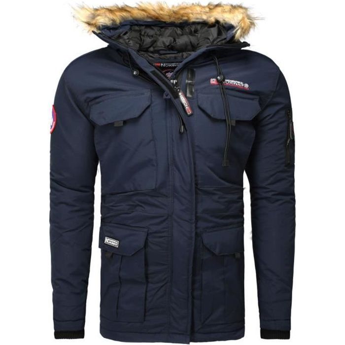 Parka homme Geographical Norway Parka GN Bottle bleu marine XXXL