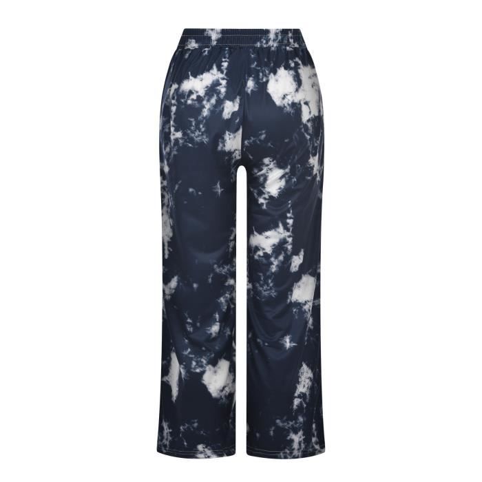 Pantalon Large Type Bloomers En Coton Pour Femmes - Taille Haute, Couleur Unie, Décontracté, Pour été Et Loisirs - 1
