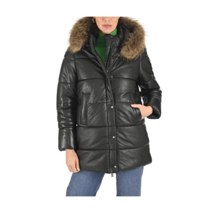 Doudoune Fame Oakwood Ref 55046 Noir Noir Cdiscount Pr t Porter