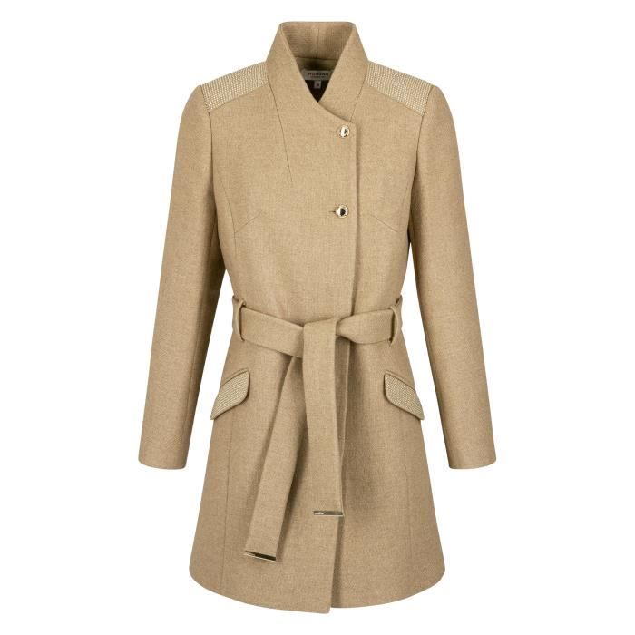 Morgan manteau camel online