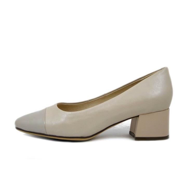 Escarpins cuir souple clearance