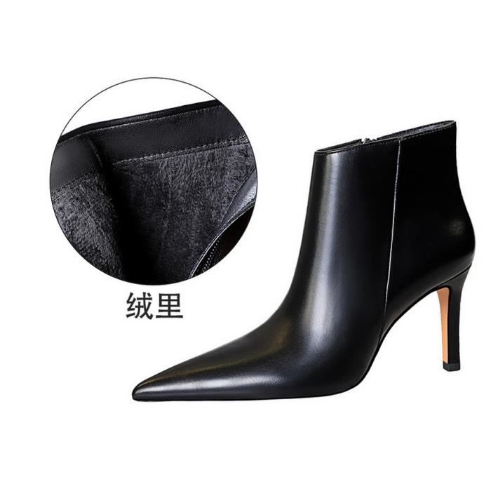 Boots online femme pointu