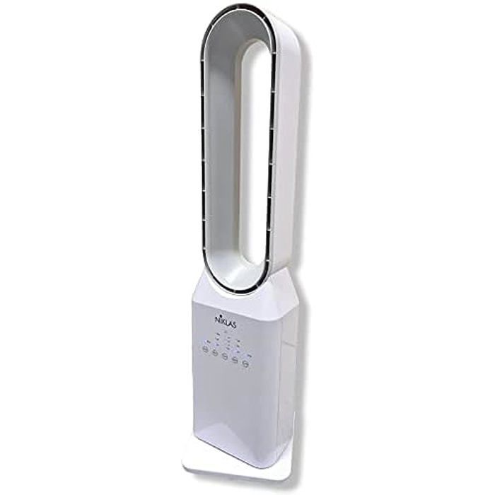 Ventilateur sur pied oscillant - NIKLAS - Nikkas Polar - Télécommande et minuterie - Niklas