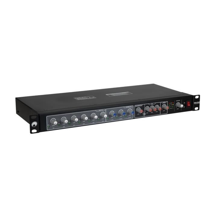Égaliseur Audio Stéréo 15 Bandes - Double Canal Pour Montage Rack | Home Studio, Sono Maison, Réglage Précis Des Fréquences