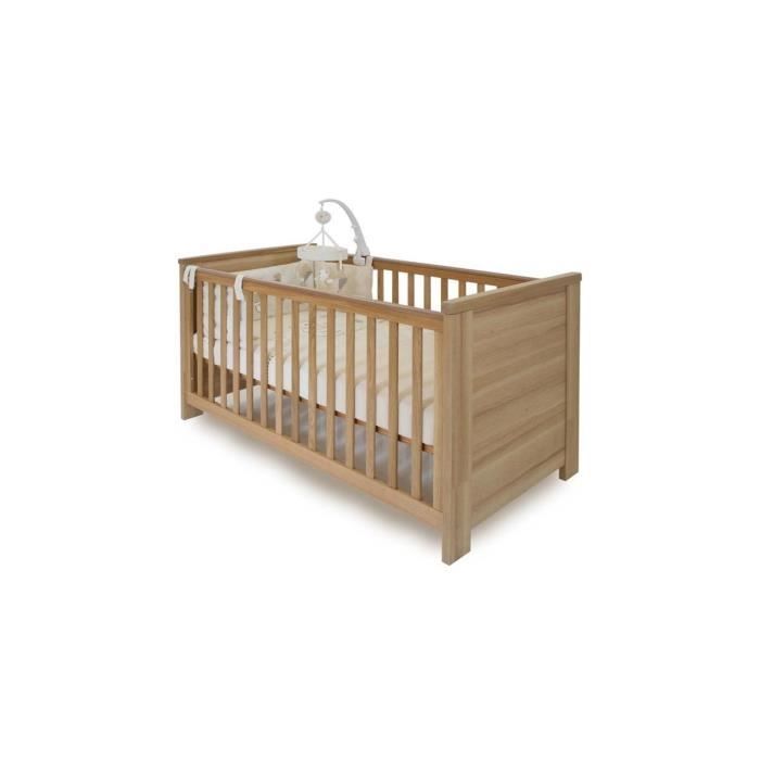 Lit Bebe Evolutif Oakland Couleur Marketing Marron Composition Bois Cdiscount Puericulture Eveil Bebe