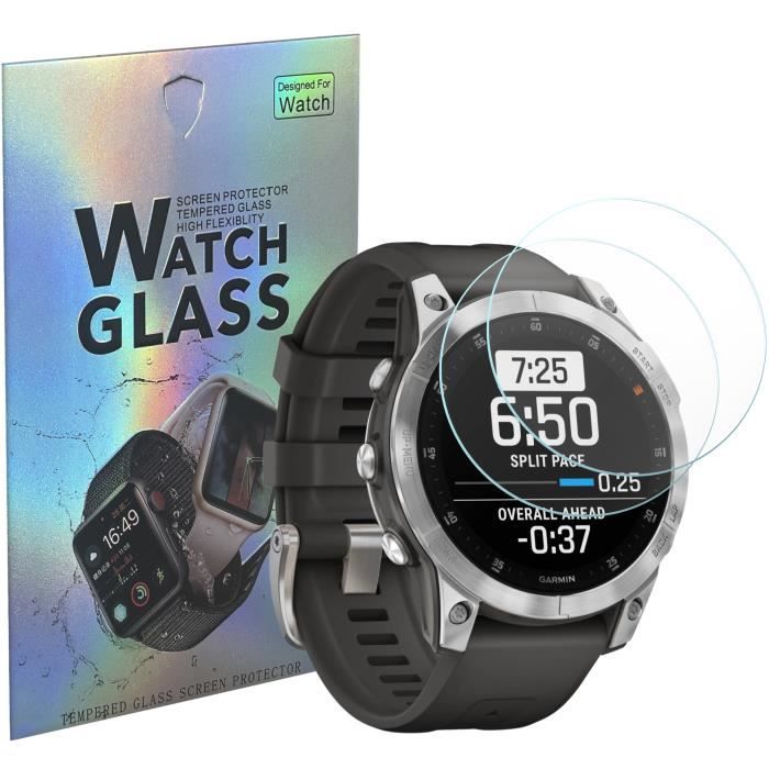 Protecteur D’écran En Verre Trempé Pour Garmin Vivoactive 3 Music - 3 Pièces - Dureté 9H, Anti-traces, Facile à Poser