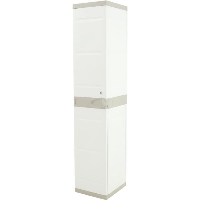 Plastiken - armoire haute vestiaire - 35cm