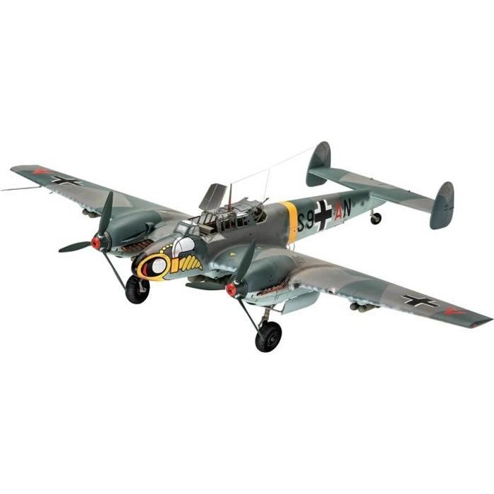 Maquette avion militaire : Messerschmitt Bf110 C-7 aille Unique Coloris  Unique - Cdiscount Jeux - Jouets
