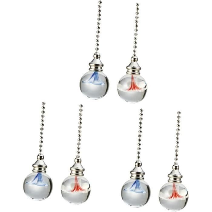UKCOCO 2pièces Chaînette Décorative Pour Ventilateur Rallonge De