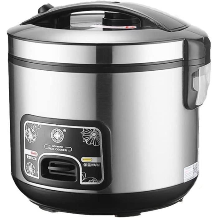 ZHANGMIN Cuiseur à Riz Inox 304 – 2L/3L/4L/5L, Anti-adhésif, Cuisson & Maintien Au Chaud
