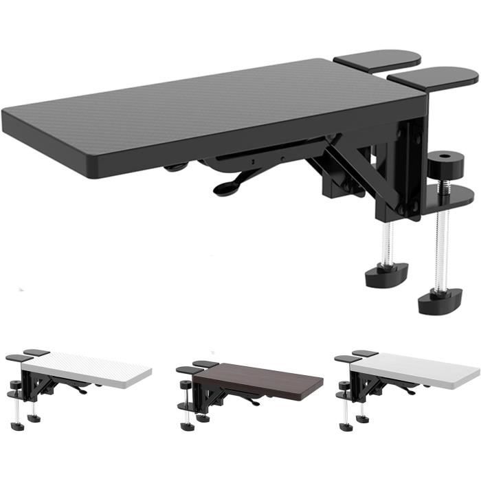 Rallonge d'accoudoir – Accoudoir réglable pour bureau – Support ergonomique pour souris pour table et chaise Rallonge d'accoudoir – Accoudoir réglable pour bureau – Support ergonomique pour souris pour table et chaise