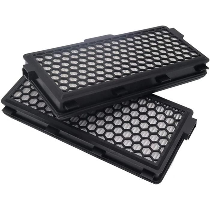 Lot de 2 filtres HEPA actifs pour aspirateur Miele S4 S5 SF-AH Série 50 S5780 Cat et Dog5000 S8330 S6240 S6240-S6760