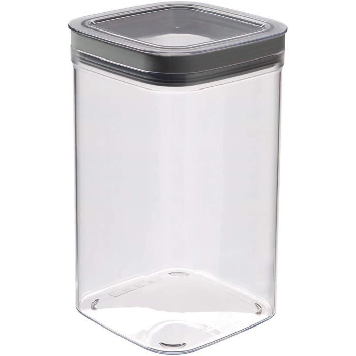 CURVER Dry Cube 1.8L - Boîte de Conservation Alimentaire Hermétique et Emplibale pour la Cuisine - Pour Aliments Secs -[S420]