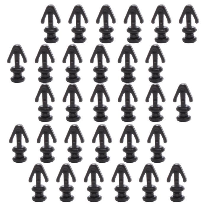 XoeLLe 20 PCS Clips De Fixation Voiture De Protection