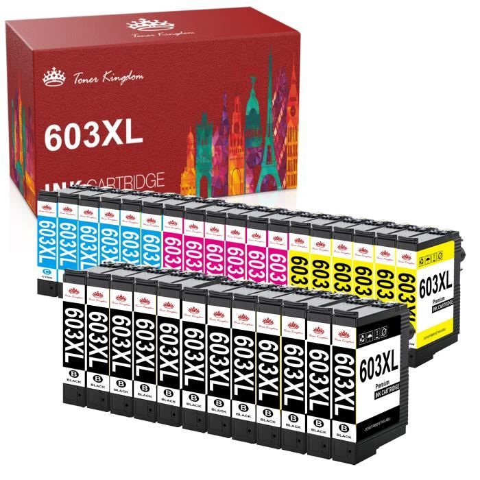 Epson Expression Home XP XP XP2100 XP2105 XP2150 603XL Compatible Ink  Cartridges