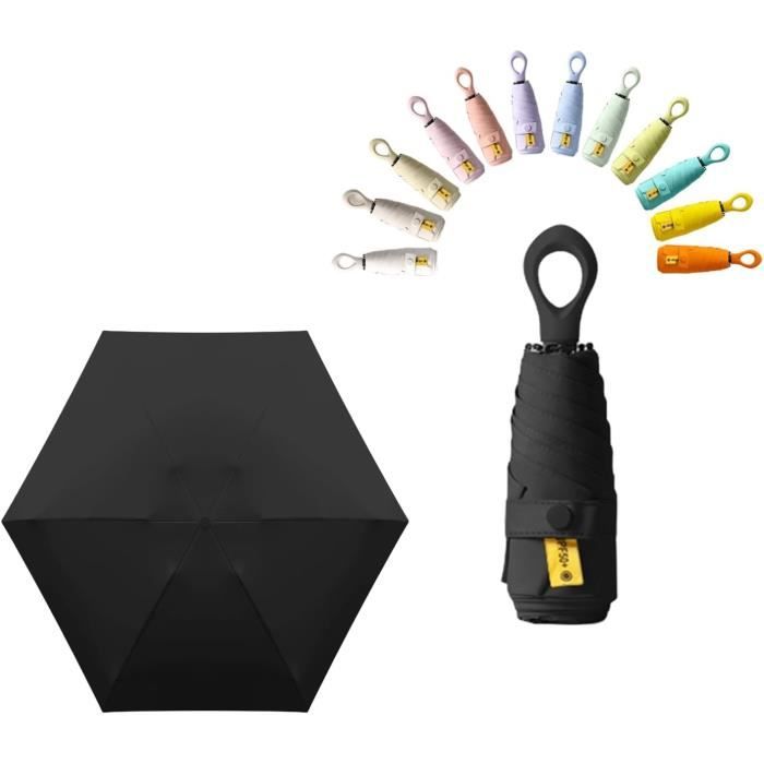 Mini Compact Parapluie Pliant de Voyage Avec Poignée en Forme