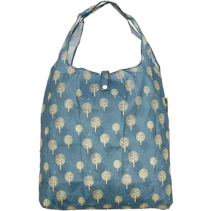 VENO Sacs De Course Réutilisables Avec Poche Frontale - Sac Cabas Pliable Robuste Pour Shopping Et Voyage
