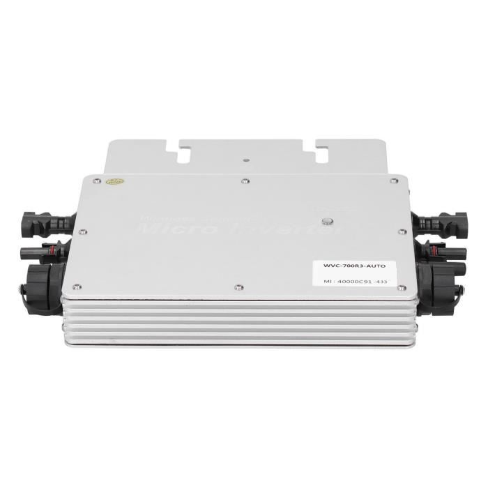 Onduleur Solaire 700W Yunseity - Étanche IP65, Monitoring WiFi, Identification Auto 120/230V