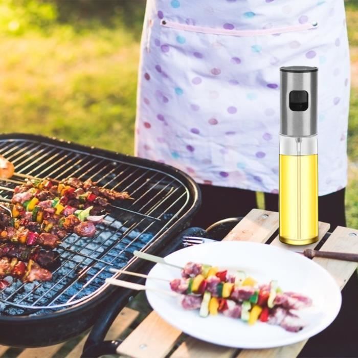 Xinhuju - Vaporisateur D'huile D'olive - 300 Ml - Verre - Contrôle Des Portions - Pour Cuisine Saine