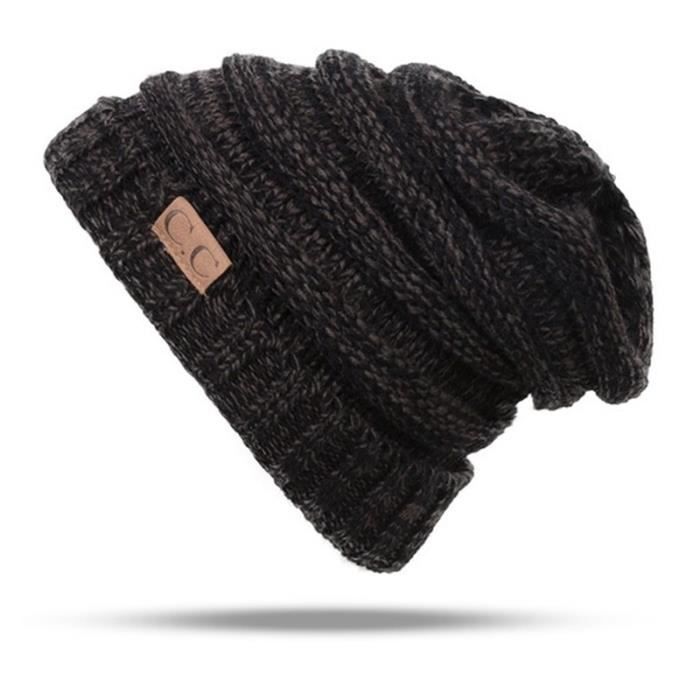 NCONCO 2 Pcs B/éb/é B/éb/é Tricot Bonnet /Écharpe Hiver Chaud Bonnet Casquette avec Cercle Boucle /Écharpe Cache-Cou