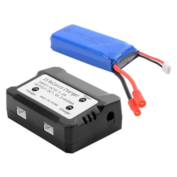 Batería Lipo de 2500 mAh y 7.4 V para Dron Syma X8C X8W X8G