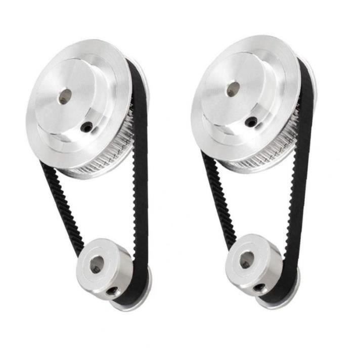 Courroies Synchrones S2M Pour Imprimante 3D - Longueur 222 à 246 Mm, Largeur 4/6/9/10/15 Mm - 8