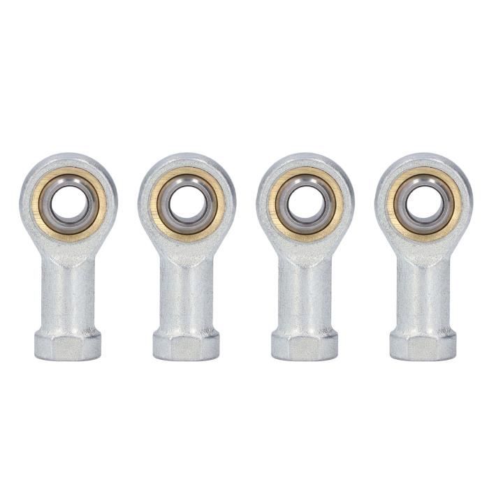 Lot de 4 rotules articulées, filetage intérieur à droite M6, roulement à rotule, filetage intérieur à droite pour différents appareils mécaniques