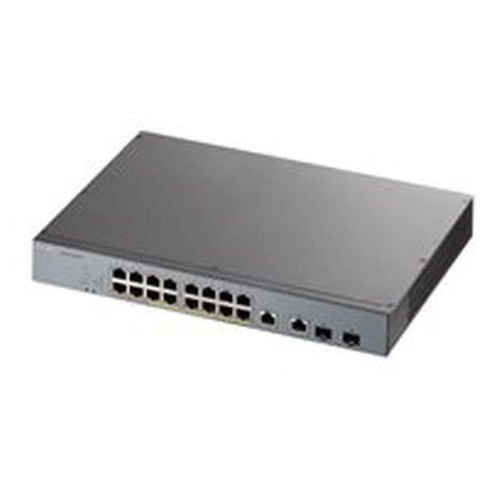 ZYXEL Commutateur 18 Port managed CCTV PoE Switch long ra