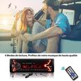 A Letouch Autoradio Voiture Stéréo Mains Libres Bluetooth pour voiture Radio FM Lecteur MP3 Lecteur USB - SD - AUX avec TéYW6785-1