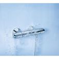 GROHE Robinet mitigeur thermostatique douche Grohtherm 1000 - Bec haut - Bec tube pivotant 150°- Economie d'eau - Chrome-1