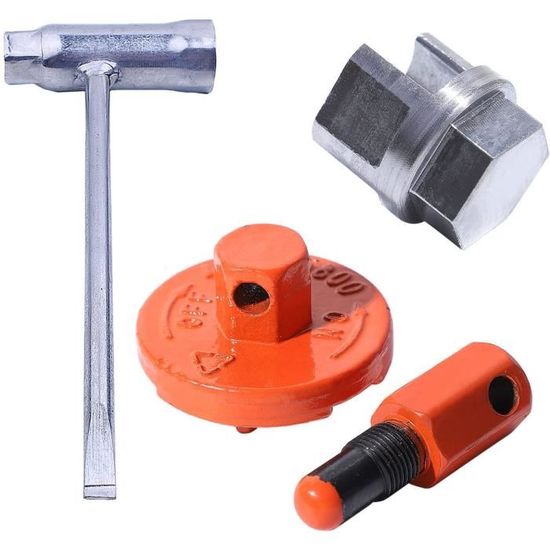Outil Démontage Embrayage Tronçonneuse - Universel Pour Bloquer Le Piston - Clé Pour Volant Moteur - Orange