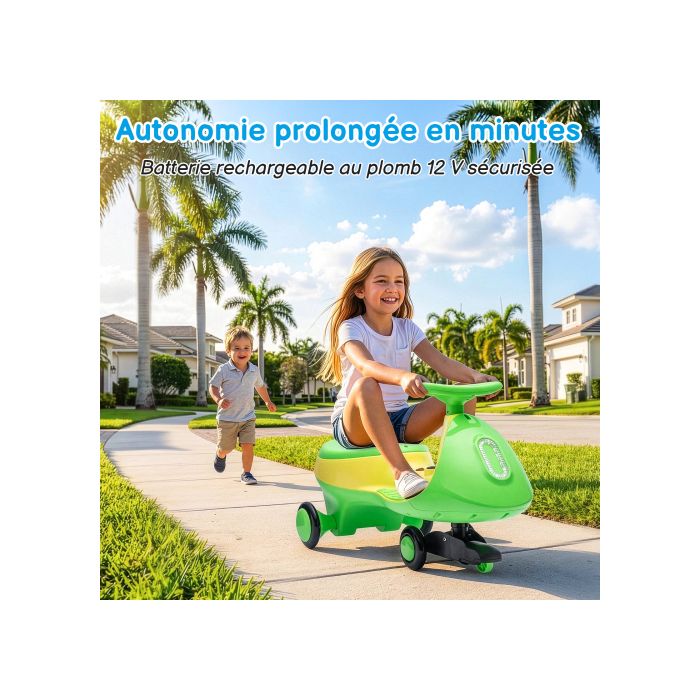 Test de la voiture électrique Audi enfant LALAHO 12 V (bleu