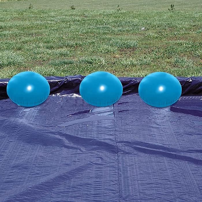 Coussin D'hiver Pour Piscine Hors Sol - 150 Cm Rond, PVC, Protection Contre La Glace, Avec Câble De Fixation