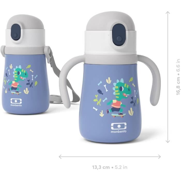 Gourde enfant KBT Glow Moon Dinos 0.4 L
