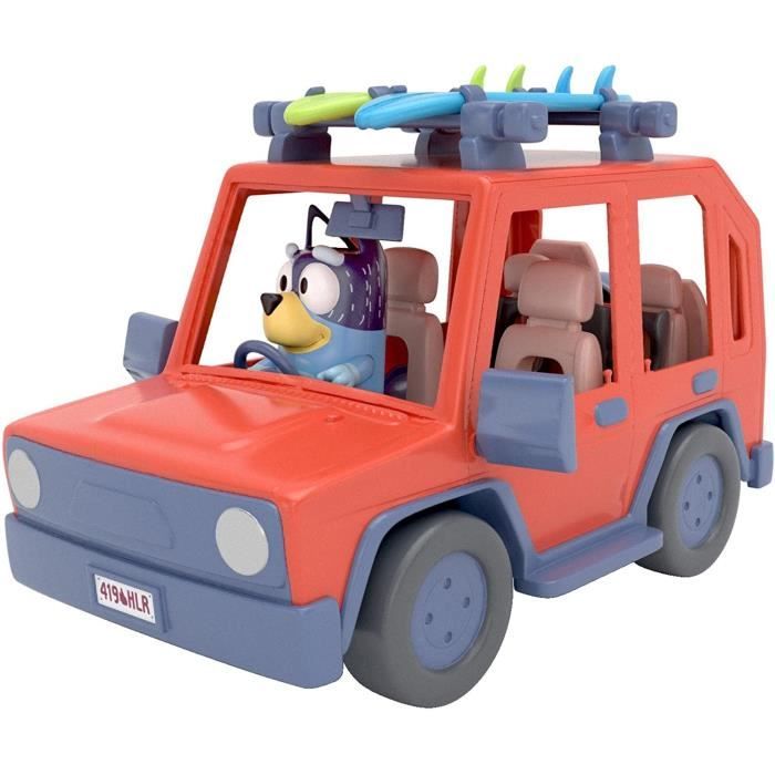 BLUEY Tente de jeu Pop-up - The Heeler Family 4x4 - Tente de jeu Pop-up pour enfants