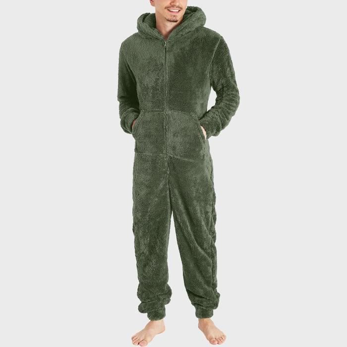 PYJAMA CHEMISE DE NUIT Grenouillere pour Homme Pyjama Polaire Pyjama en Flanelle a Capuche Pyjama Une piece en Polaire Amethyste Amethyste Cdiscount Pret a Porter