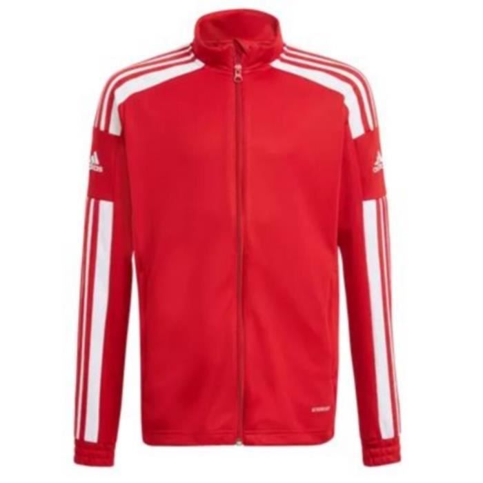 Jogging Garcon et Junior Adidas Aerodry Rouge et Noir Respirant Multisport