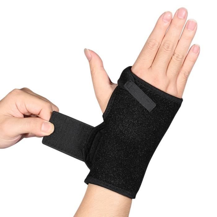 Gants De Fitness Tricotés Avec Manchon Poignet – Attelle Canal Carpien (neuf)