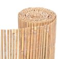 Festnight Bordure de Pelouse de Jardin en Bambou 1000 x 30 cm-2