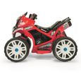 Quad électrique pour enfant INJUSA - The Beast - Rouge - 12V - Grandes roues-2