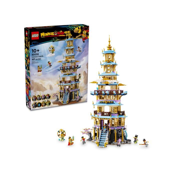 LEGO monkie kid 80058 La pagode céleste Cadeaux Jouets Objets de ...