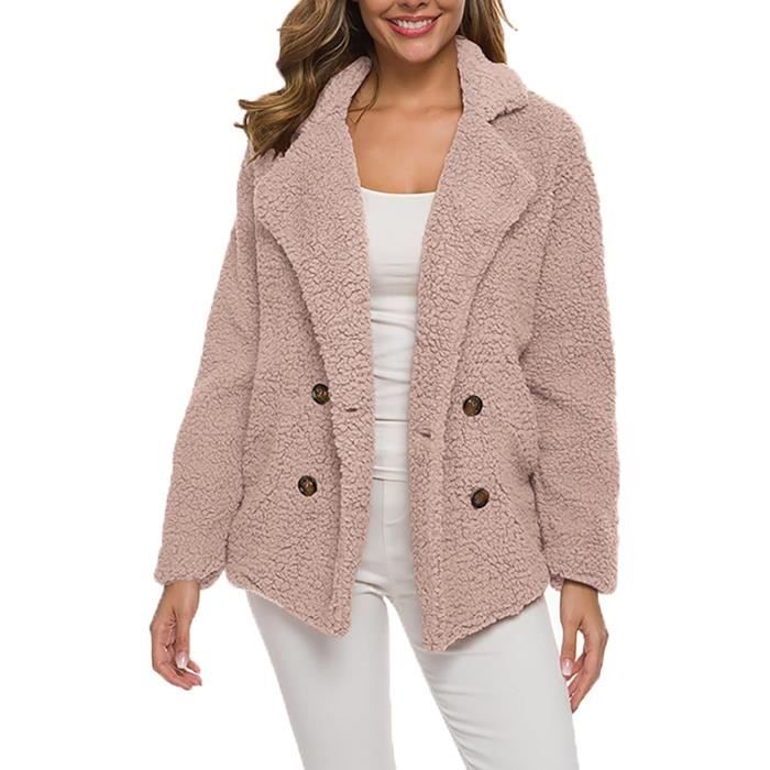 MANTEAU CABAN PARDESSUS Manteau d hiver carreaux Femme