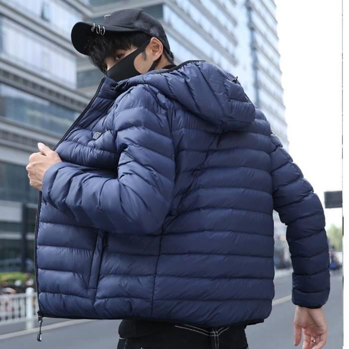 Veste Chauffante Homme,Veste Chauffante électrique Veste Chauffant