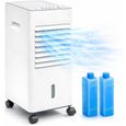 Climatiseur évaporatif portable - CELLUSTOP - 5L - Sans évacuation - 3 vitesses - Silencieux ≤55 dB