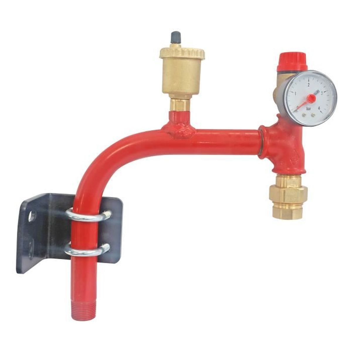 SOMATHERM Montagesystem Untertischarmatur Für PEX 16mm - Komplettset Mit Klemmverschraubungen