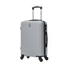 CELIMS FRANCE Valise Cabine 55x35x25cm | Valise CELIMS Weekend | Ultra-léger | ABS | Cadenas | 4 Roues 360 | Gris
